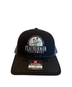 Featherman Equipment black hat front view