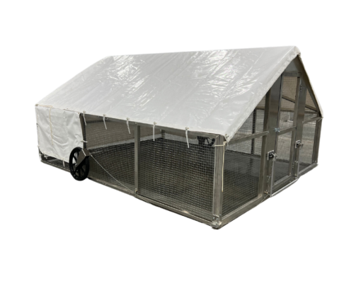 10x12 Chicken Ship mobile chicken coop